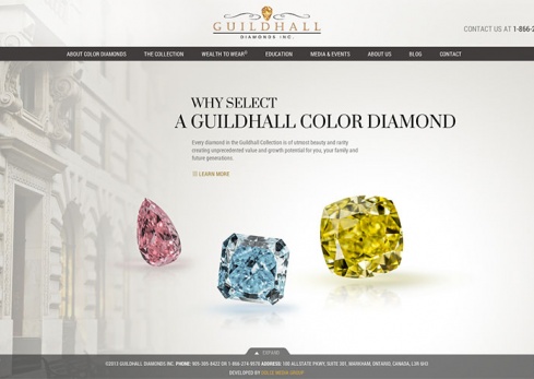 guildhall diamonds homepage